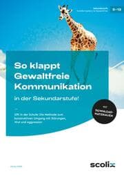 Cover von So klappt Gewaltfreie Kommunikation in der Sek.!
