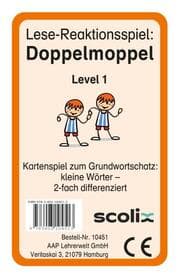 Cover von Lese-Reaktionsspiel: Doppelmoppel Level 1