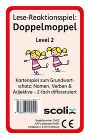 Cover von Lese-Reaktionsspiel: Doppelmoppel Level 2