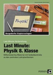 Cover von Last Minute: Physik 8. Klasse