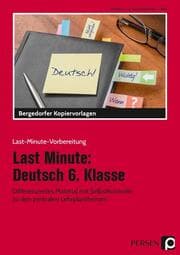 Cover von Last Minute: Deutsch 6. Klasse