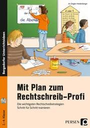 Cover von Mit Plan zum Rechtschreib-Profi
