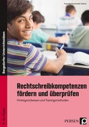 Cover von Rechtschreibkompetenzen fördern und überprüfen