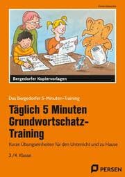 Cover von Täglich 5 Minuten Grundwortschatz-Training - 3./4. Klasse