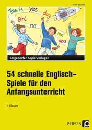 Cover von 54 schnelle Englisch-Spiele für den Anfangsunterricht