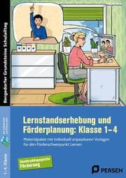 Cover von Lernstandserhebung & Förderplanung: Klasse 1-4