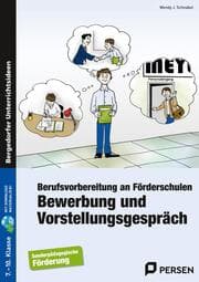 Cover von Bewerbung und Vorstellungsgespräch