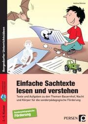 Cover von Einfache Sachtexte lesen und verstehen