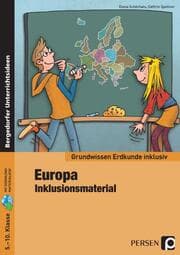 Cover von Europa - Inklusionsmaterial Erdkunde
