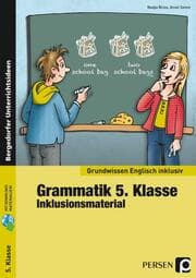 Cover von Grammatik 5. Klasse - Inklusionsmaterial Englisch