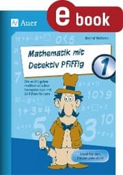 Cover von Mathematik mit Detektiv Pfiffig Klasse 1