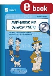 Cover von Mathematik mit Detektiv Pfiffig Klasse 2