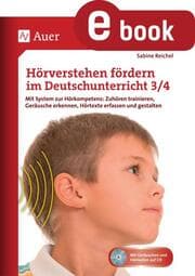 Cover von Hörverstehen fördern im Deutschunterricht 3/4