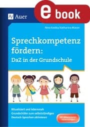 Cover von Sprechkompetenz fördern: DaZ in der Grundschule