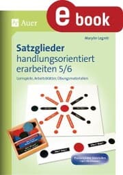 Cover von Satzglieder handlungsorientiert erarbeiten 5-6