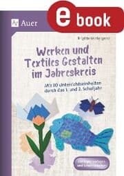 Cover von Werken und Textiles Gestalten im Jahreskreis