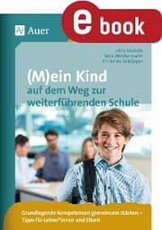 Cover von (M)ein Kind auf dem Weg zur weiterführenden Schule