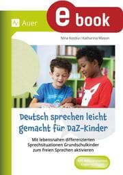 Cover von Deutsch sprechen leicht gemacht für DaZ-Kinder