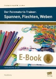 Cover von Der Feinmotorik-Trainer: Spannen, Flechten, Weben