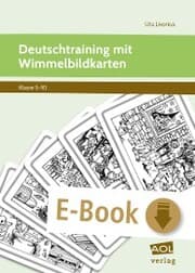 Cover von Deutschtraining mit Wimmelbildkarten