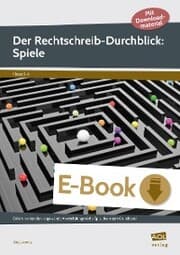 Cover von Der Rechtschreib-Durchblick: Spiele