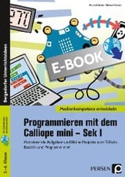 Cover von Programmieren mit dem Calliope mini - Sek I