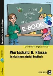 Cover von Wortschatz 6. Klasse - Inklusionsmaterial Englisch