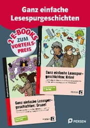Cover von Doppelband: Einfache Lesespurgeschichten - SoPäd