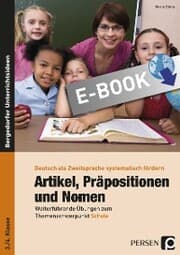 Cover von Artikel, Präpositionen & Nomen - Schule 3/4