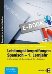 Cover von Leistungsüberprüfungen Spanisch - 1. Lernjahr