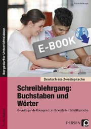 Cover von Schreiblehrgang: Buchstaben und Wörter - Sek I