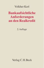 Cover von Bankaufsichtliche Anforderungen an den Realkredit