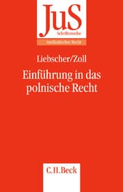 Cover von Einführung in das polnische Recht