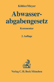 Cover von Abwasserabgabengesetz. AbwAG