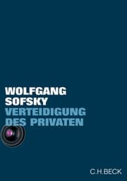 Cover von Verteidigung des Privaten