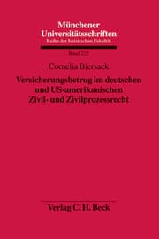 Cover von Versicherungsbetrug im deutschen und US-amerikanischen Zivil- und Zivilprozessrecht