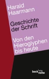 Cover von Geschichte der Schrift