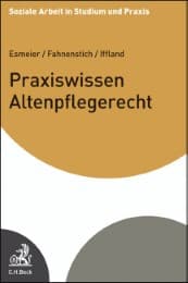 Cover von Praxiswissen Altenpflegerecht