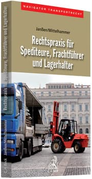 Cover von Rechtspraxis für Spediteure, Frachtführer und Lagerhalter