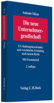 Cover von Die neue Unternehmergesellschaft