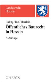 Cover von Öffentliches Baurecht in Hessen