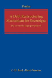 Cover von A Debt Restructuring Mechanism for Sovereigns