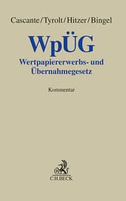Cover von Wertpapiererwerbs- und Übernahmegesetz