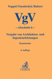 Cover von VgV