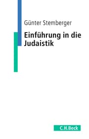 Cover von Einführung in die Judaistik
