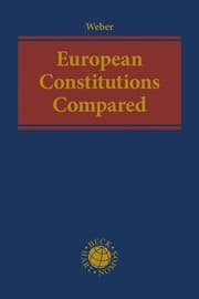 Cover von European Constitutions Compared