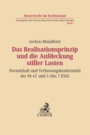 Cover von Das Realisationsprinzip und die Aufdeckung stiller Lasten