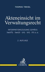 Cover von Akteneinsicht im Verwaltungsrecht