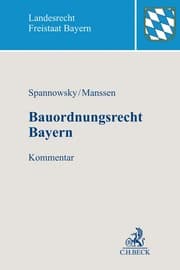 Cover von Bauordnungsrecht Bayern