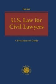 Cover von U.S. Law for Civil Lawyers